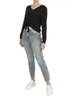 Джинси ONLVENEDA LIFE MOM JEANS BB REA718 15217562-Medium Grey Denim ONLY 15217562-MEDIUM GREY DENI XL/32 - изображение 4