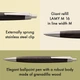 Ручка кулькова LAMY 2000 чорна wood M16 чорний стрижень (4029642) - изображение 4
