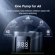 Автокомпрессор OS-Baseus GoTrip VA1 Super Mini Wired Inflator 22-Cylinder Cosmic Black 1186685 (C0119701) - изображение 12