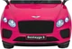 Електромобіль для дітей Bentley Bentayga S рожевий PA.HL-5188.ROZ (5903864961454) - зображення 11