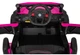 Електричний багі для дітей Madman UTV-MX рожевий PA.XMX-631.ROZ (5903864984965) - зображення 2