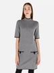 Платье вязаное длинное зимнее теплое женское Colin's CL1071114GRA S Gray (8684112376172) - изображение 1