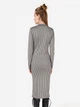 Платье миди осеннее женское Colin's CL1071668GRA L Gray (8684112372181) - изображение 2