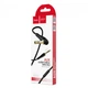 AUX-кабель НОСО UPA15 Audio cable(with mic) 1m. Black - зображення 3