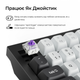 Клавиатура беспроводная Keychron Q1 HE Magnetic Switch Black RGB (Q1H-M1-UA) - изображение 10
