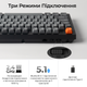 Клавіатура бездротова Keychron K10 Max Keychron Super Banana Switch Black RGB (K10M-H4-UA) - зображення 10