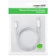 Кабель для принтера Ugreen USB-C 2.0 to BM 1.5m white (40417) - зображення 2