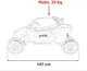 Електробагі для дітей Racing Road 2000 чорний PA.JL218.CZ (5903864985238) - зображення 10