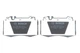 Колодки гальмові BOSCH 0986494576 Mercedes C-Class, S-Class, E-Class, CLS-Class A163420102041, A1634201020, A1634200620 - зображення 4