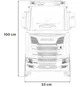 Електровантажівка для дітей Scania R-Serie синя PA.HL698.NIE (5903864944518) - зображення 11