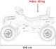 Електроквадроцикл для дітей Can Am Outlander ATV рожевий PA.DK-CA005.2.4GHZ.ROZ (5903864982640) - зображення 8