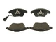 Комплект гальмівних колодок ABE C1A024ABE Volkswagen Golf, Passat, EOS, CC, Polo; Skoda Superb, Rapid, Octavia, Roomster, Fabia; Seat Ibiza, Leon, Toledo; Audi A3, TT 5K0698151B, 3C0698151J, 3C0698151C - изображение 2