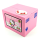Интерактивная копилка Hello Kitty Piggy Bank розовая + милый медвежонок + звук при добавлении монеты - изображение 7