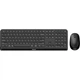 Комплект беспроводной Philips 6407 (клавиатура + мышка) UA, 2.4 ГГц/Bluetooth черный - изображение 1
