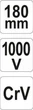 Бокорезы электромонтажные YATO, 180 мм, изоляция до 1000 V - изображение 3