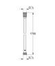 Grohe VitalioFlex Silver Душовий шланг 1750 мм (27506001) - зображення 2