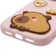 Чохол Epik TPU Leather Toys на Apple iPhone 17 Pro Max (6.9") Capybara / Pink - зображення 5