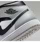 Кроссовки мужские Jordan 1 Mid White 40 Білий DQ8426-101 - изображение 8