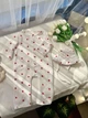 Детский муслиновый ромпер сердечка красные 80-86 см - изображение 4