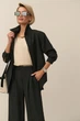 Жіночій костюм 3057 ТМ Triko Bakh 50-52 чорний (3057_black_1) - зображення 5