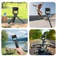 Крепление DJI Action 6/5/Nano Osmo 360 магнитное быстросъемное алюминиевое Puluz PU794B - изображение 6