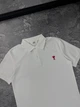Поло AMI PARIS (small logo) L Білий - зображення 2