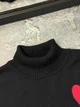 Гольф AMI PARIS (big logo) S Чорний - изображение 5
