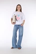 Футболка с коротким рукавом женская XL цвет белый YUKI ЦБ-00295100 - изображение 2