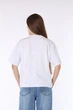 Футболка с коротким рукавом женская XL цвет белый YUKI ЦБ-00295100 - изображение 4