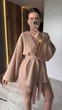 Женский костюм льняной тройка бежевый 42-46 г1450.936 - изображение 10