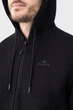 Кофта AVECS чорна з трикотажу Double Face 50585/1 2XL - изображение 8