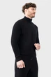 Кофта AVECS чорна з трикотажу Double Face 50589/1 XL - изображение 3