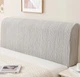 Эластичный защитный чехол на изголовье кровати, 180×90см, Светло-серый (079z) - изображение 1