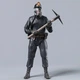 Фигурка My Bloody Valentine Ultimate Miner / Коллекционная хоррор Action Figure Шахтер Мой Кровавый Валентин 18 см / Фигурка ужасов из фильма - изображение 3