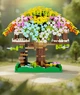 Микро-конструктор "Радужный домик на дереве" - constructor Sakura Rainbow Tree House (66006), 500+ деталей - изображение 3