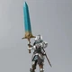Фігурка Dark Souls лицар Astora Оскар / Лицар Фараам / Faraam Knight, Balder Knight рухома action figure 15 см з мечем та щитом - зображення 7