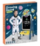 Доска-мольберт для обучения и рисования двухсторонняя синяя (3659BL) - изображение 3