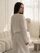 Пижама с брюками и кофтой Comfort Set (арт. 672) - M - Білий - изображение 2