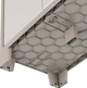Шкаф багатофункціональний пластиковий Keter Kis Gulliver Cabinet Low 240862 бежевий - зображення 4