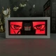 Многослойный Ночник лампа аниме Itachi Uchiha Учиха Итачи Наруто светильник RGB - изображение 2