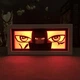 Многослойный Ночник лампа аниме Itachi Uchiha Учиха Итачи Наруто светильник RGB - изображение 3