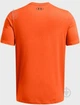 Мужская футболка Under Armour 3XL, оранжевая - изображение 2