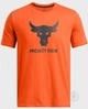Мужская футболка Under Armour 3XL, оранжевая - изображение 3