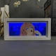 Многослойный Ночник лампа аниме светильник Zero Two Зеро Ту Darling in the Franxx Ноль Два Милый во Франксе RGB - изображение 4