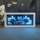 Многослойный Ночник лампа аниме Тетрадь Смерти Ryuk светильник Рюк Death Note RGB - изображение 1