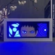 Багатошаровий Нічник лампа аніме NARUTO світильник Shisui Uchiha Обіто Учіха Наруто Боруто RGB - зображення 7