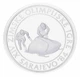 Монета Югославия 100 динаров 1983 Серебро Proof XIV зимние Олимпийские игры в г. Сараево 1984 - Бобслей - изображение 1