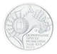 Монета Германия 10 марок 1972 Серебро Proof XX летние Олимпийские игры в г. Мюнхен - Стадион (Ag 625, 15,5 грамм) - изображение 1
