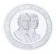Монета Испания 2000 песет 1990 Серебро Proof XXV летние Олимпийские игры в Барселоне в 1992 году - Символ Эмблема - изображение 2