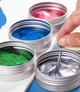 Магнітний Розумний Пластилін антистрес Thinking Putty Ігровий Набір з Магнітом / очами 40 г Слайм Blue Синій - зображення 6